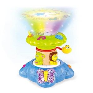Baby Crib Toys Baby Soother Lights with Colored projections, Magical Light show Toys